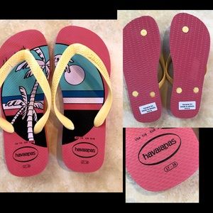 Havaianna’s Women’s Flip Flops sz 7/8